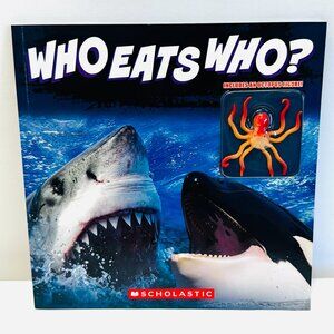 Who Eats Who? Tracosas, L. J. Paperback Include an Octopus Figure BRAND NEW